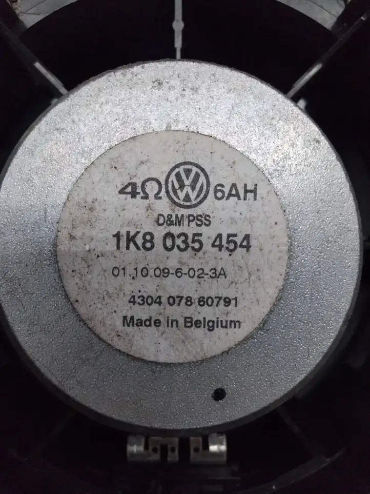Volkswagen Golf VI (2009 - 2013) 1K8035454 Динамики передних дверей — фото 3
