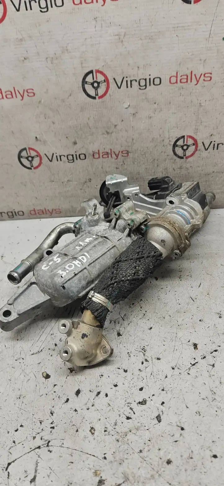 Citroen C5 (2008 - 2017) 9U3q9u438DA Охладитель клапана EGR — фото 5