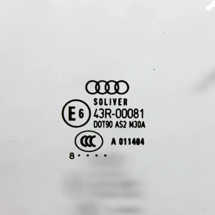 Audi A6 S6 C6 4F (2004 - 2008) 43R00081 Стекло задней двери — фото 3