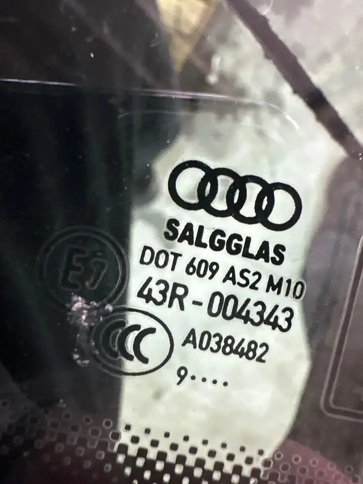 Audi Q7 4M (2015 - ) 43R004343 Заднее боковое стекло — фото 3