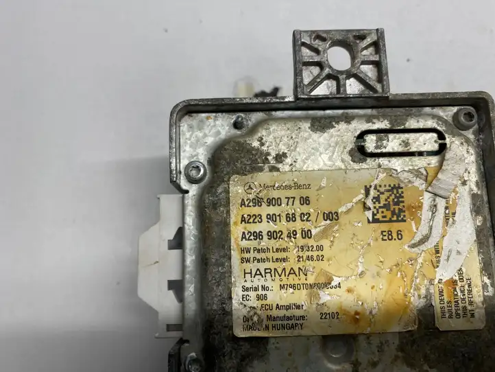 Mercedes-Benz EQS V297 (2021 - ) A2969007706 Усилитель звука — фото 7