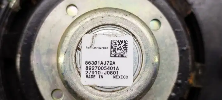 Subaru Outback (2009 - 2014) 86301AJ72A Динамики задних дверей — фото 4
