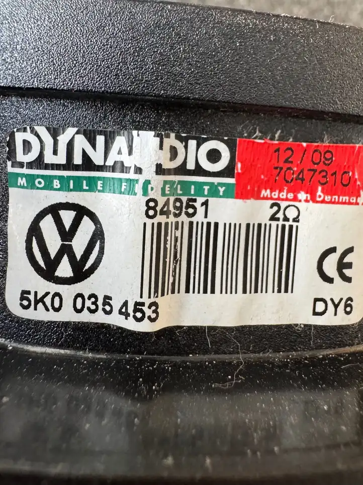 Volkswagen Tiguan (2007 - 2011) 5K0035453 Динамики задних дверей — фото 3