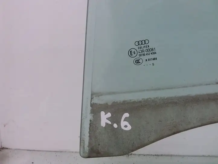 Audi A4 S4 B7 8E 8H (2004 - 2009) Стекло задней двери — фото 2