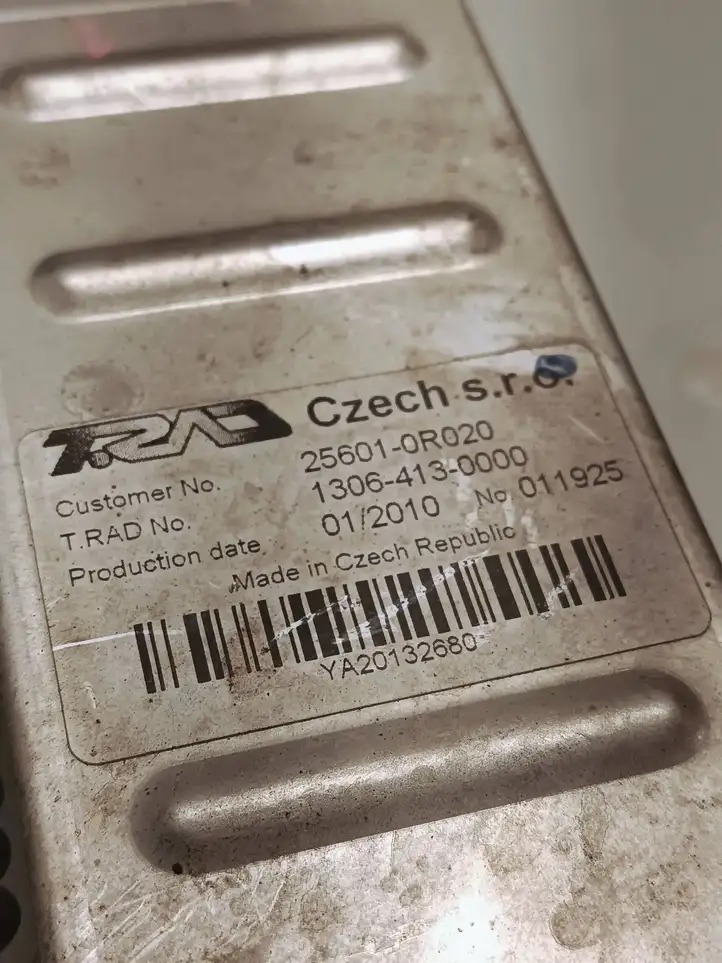 Toyota Avensis T270 (2009 - 2012) 256010R020 Охладитель клапана EGR — фото 5