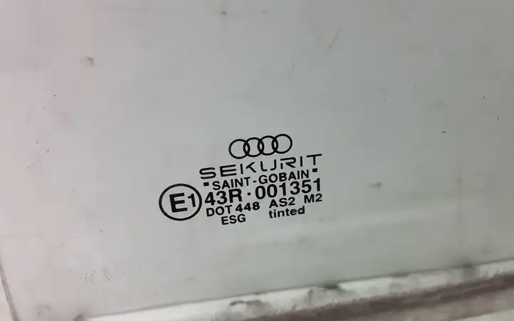 Audi (1999 - 2007) 43R001351 Стекло задней двери — фото 2
