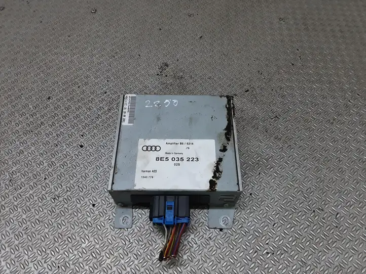 Audi A4 S4 B6 8E 8H (2000 - 2006) 8E5035223 Усилитель звука — фото 1