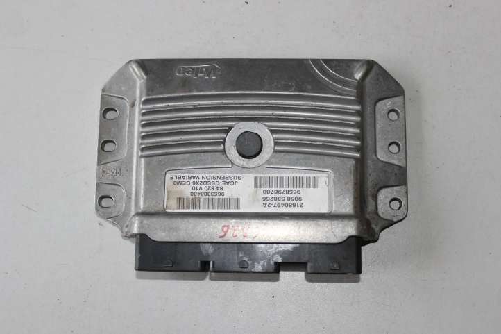 9658798780 Peugeot 407 Pakabos valdymo blokas