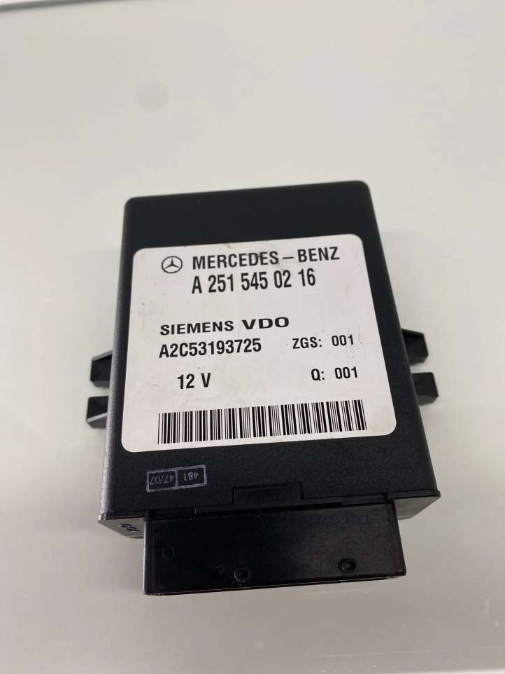 A2515450216 Mercedes-Benz E W211 Pakabos valdymo blokas