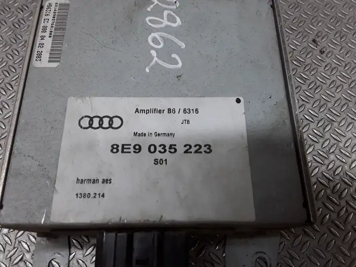 Audi A4 S4 B6 8E 8H (2000 - 2006) 8E9035223 Усилитель звука — фото 2