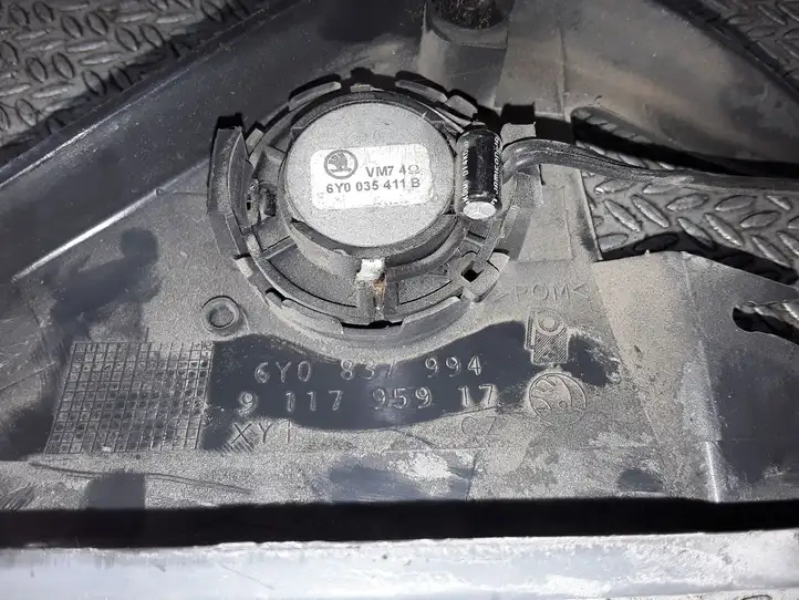 Skoda Fabia Mk1 (6Y) (1999 - 2007) 6Y0837994 Твитер передней двери — фото 3