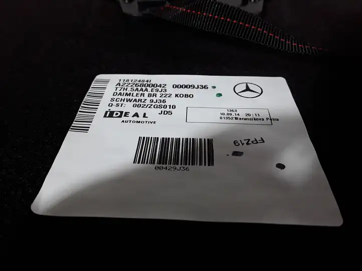 Mercedes-Benz S W222 (2013 - ) A2226800042 Пол багажника — фото 4