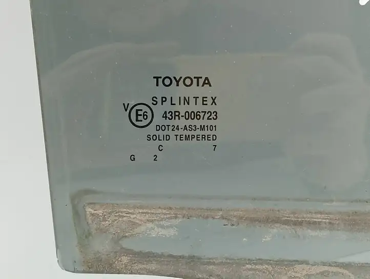 Toyota Avensis T250 (2003 - 2006) 43R006723 Стекло задней двери — фото 5