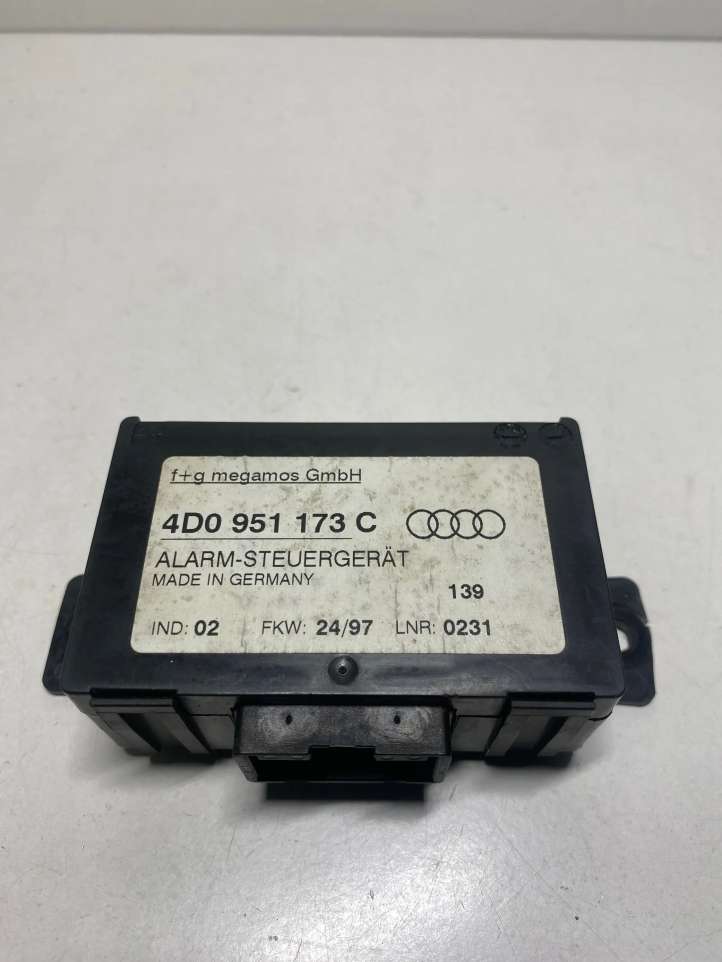 4D0951173C Audi A8 S8 D2 4D Signalizacijos valdymo blokas