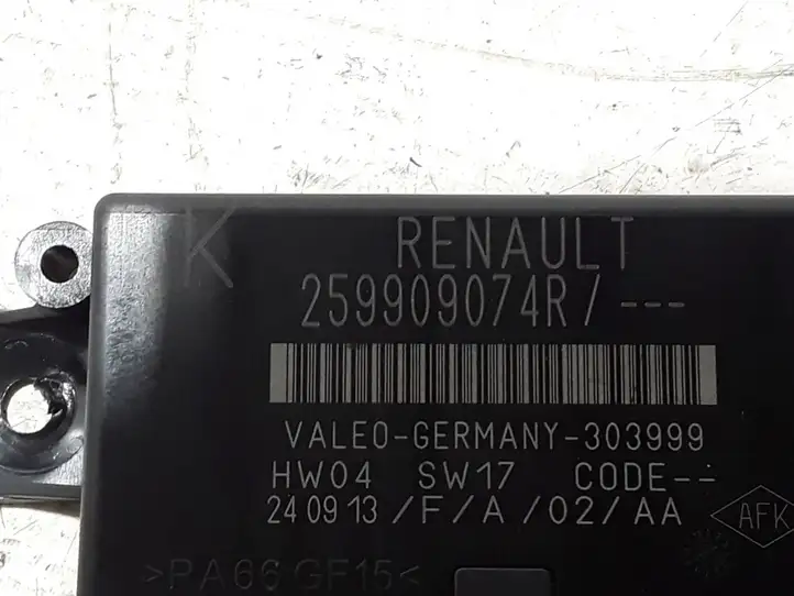 Renault Megane III (2009 - 2016) 259909074R Блок управления парктрониками — фото 2