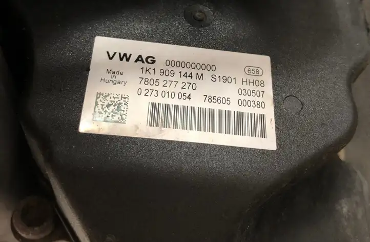 Volkswagen PASSAT B6 (2005 - 2010) 1K1909144M Рулевая колонка — фото 3