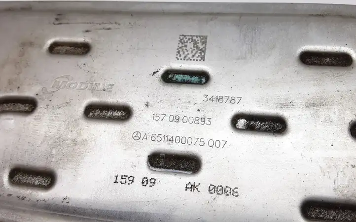 Mercedes-Benz E W212 (2009 - 2016) A6511400075 Охладитель клапана EGR — фото 3