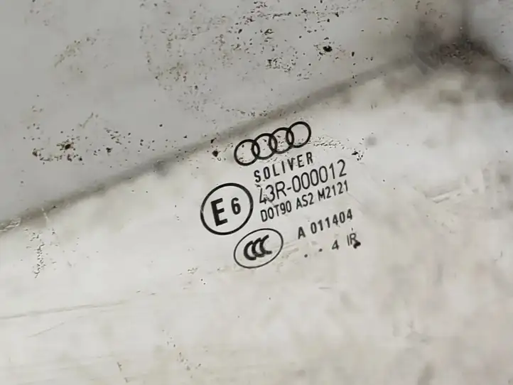 Audi A6 S6 C6 4F (2004 - 2008) 43R000012 Стекло задней двери — фото 4