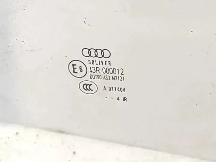 Audi A6 S6 C6 4F (2004 - 2008) 43R000012 Стекло задней двери — фото 3