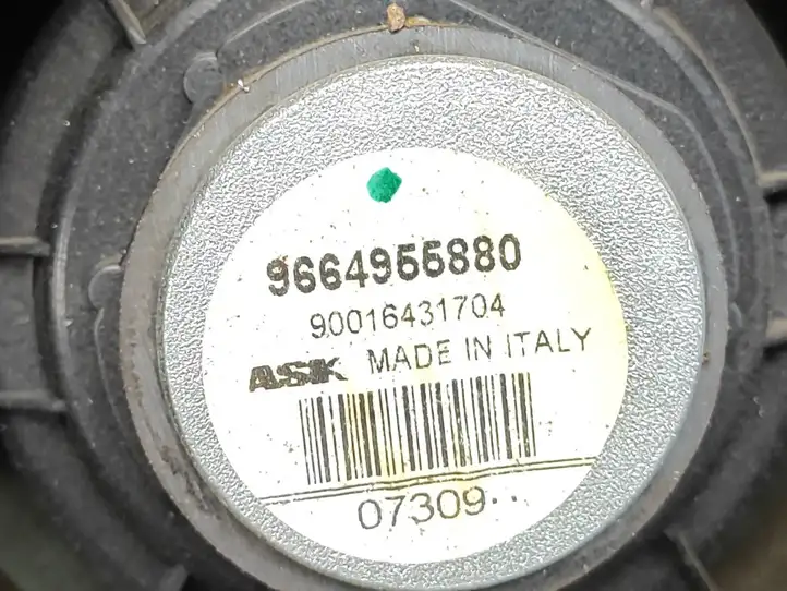 Fiat Scudo (2007 - 2016) 9664955880 Динамики передних дверей — фото 7