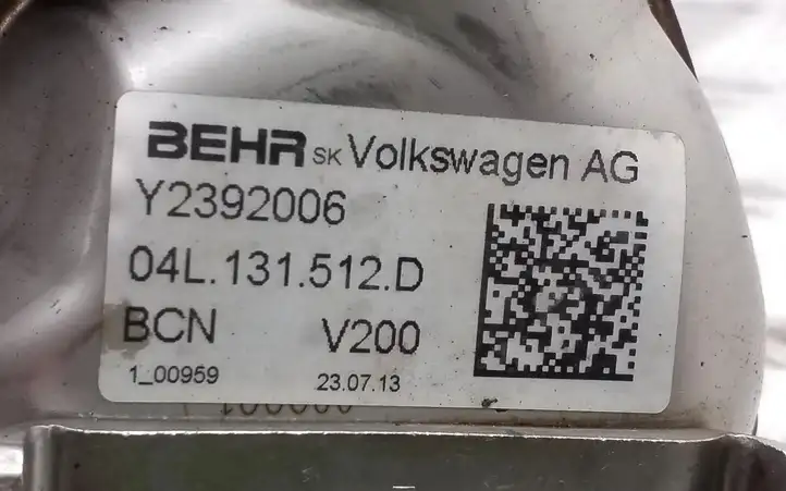 Audi A3/S3 8V (2012 - 2016) 04L131512D Охладитель клапана EGR — фото 4
