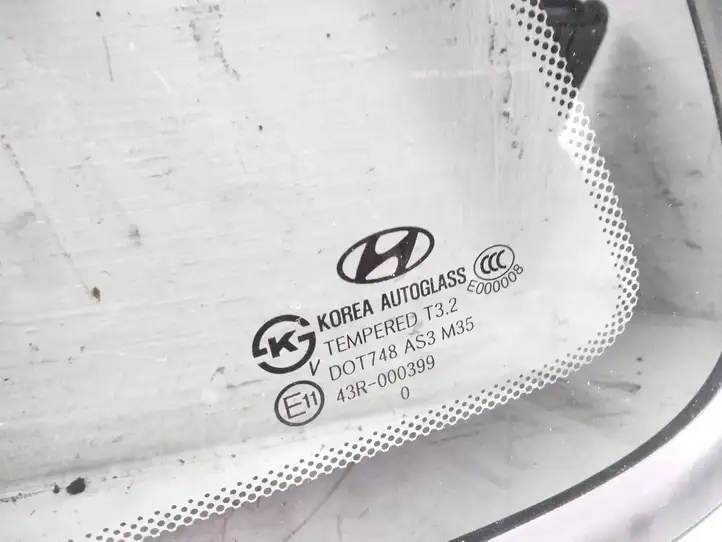 Hyundai Santa Fe (2009 - 2012) 43R000399 Заднее боковое стекло — фото 2