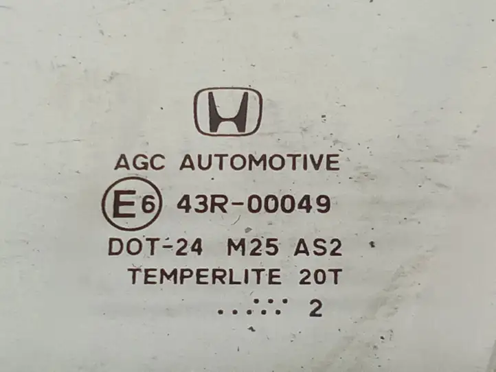 Honda Civic IX (2011 - 2017) 43R00049 Стекло передней двери — фото 6