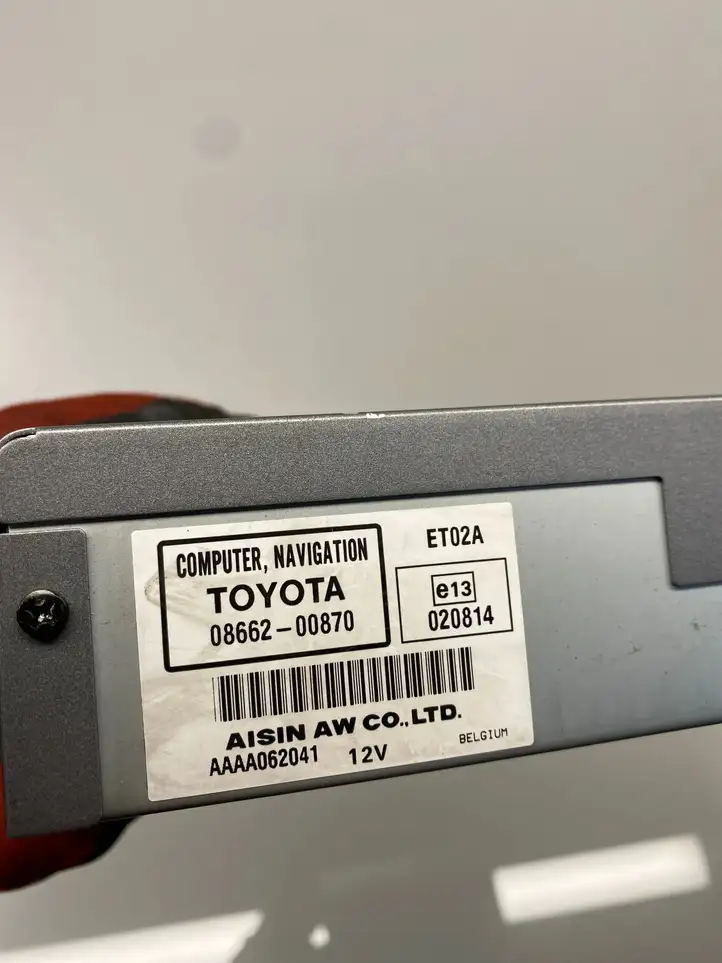 Toyota Avensis T250 (2003 - 2006) 0866200870 Навигационный привод CD/DVD — фото 3