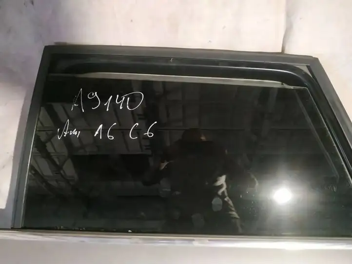 Audi A6 S6 C6 4F (2004 - 2008) Стекло задней двери — фото 2