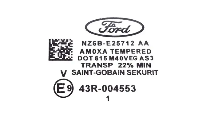 Ford Maverick (2021 - ) NZ6BE25712 Стекло задней двери — фото 2