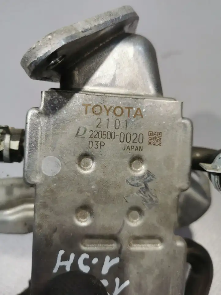 Toyota Yaris (2012 - 2014) 2205000020 Охладитель клапана EGR — фото 3