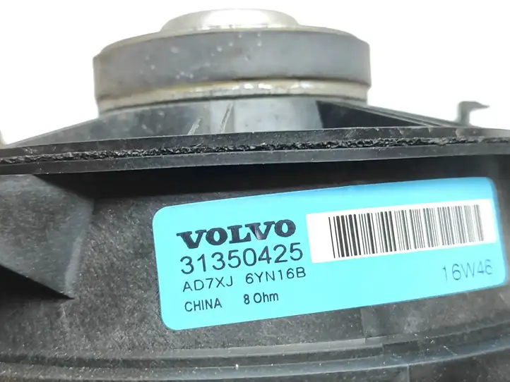 Volvo S90, V90 (2016 - 2020) 31350425 Динамики задних дверей — фото 3