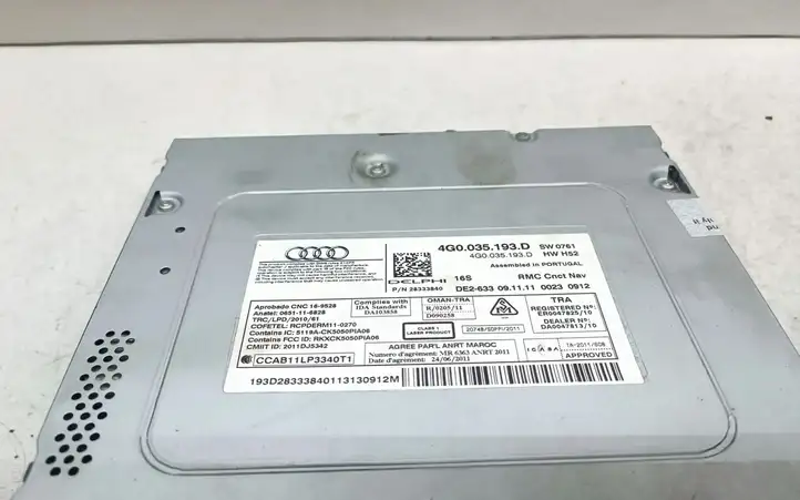 Audi A6 C7 (2011 - 2014) 4G0035193D Магнитола / мультимедийная система — фото 3