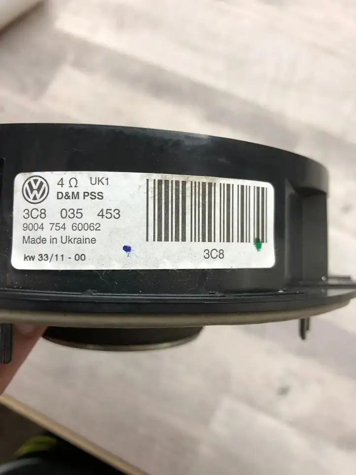 Volkswagen PASSAT B7 (2011 - 2014) 3C8035453 Динамики задних дверей — фото 3