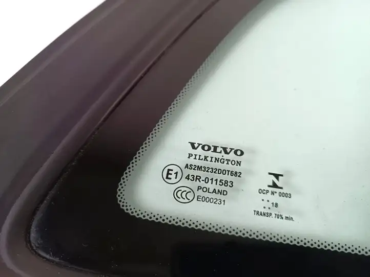 Volvo V60 (2018 - ) 32132157 Заднее боковое стекло — фото 2