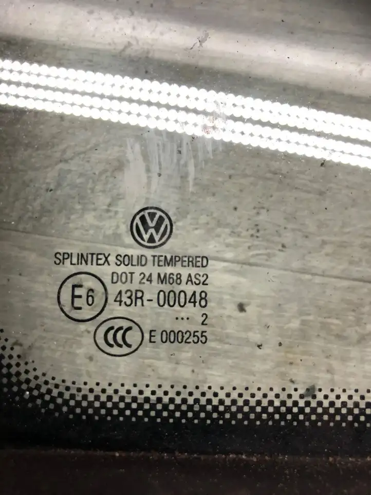 Volkswagen Touran II (2010 - 2016) 43R00048 Треугольное стекло кузова — фото 2