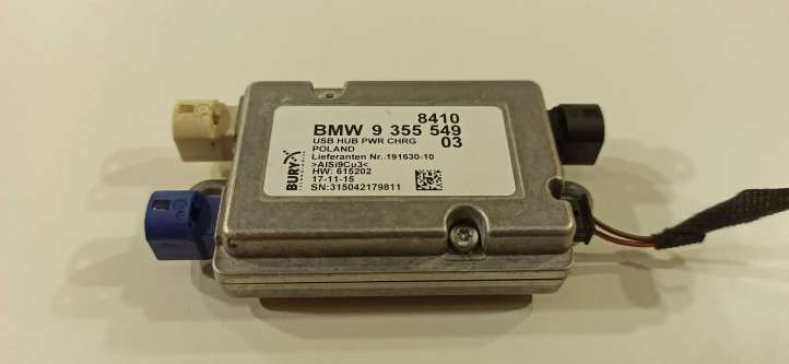 9355549 BMW 7 G11 G12 USB valdymo blokas