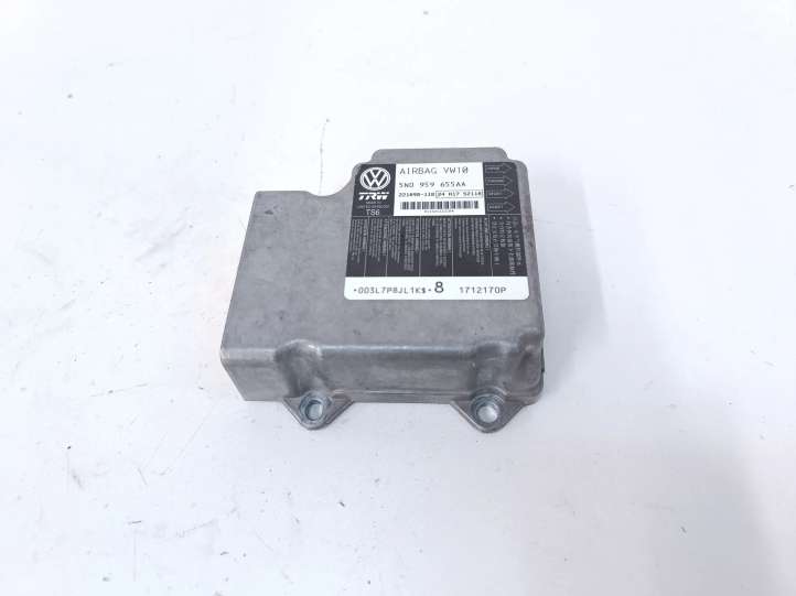 5N0959655AA Volkswagen Tiguan Oro pagalvių valdymo blokas