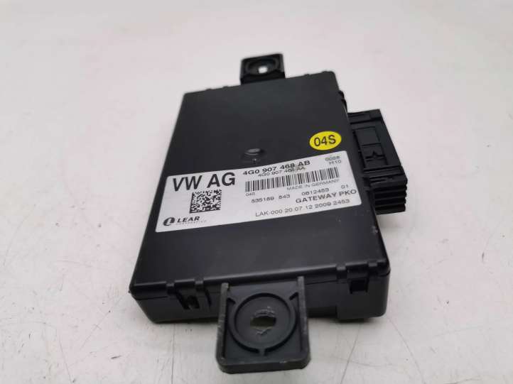 4G0907468AB Audi A7 S7 4G Gateway valdymo modulis