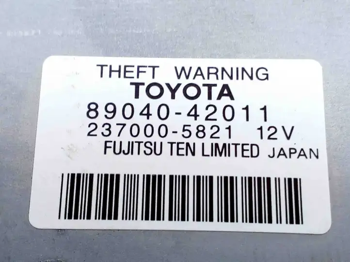 Toyota RAV 4 (XA40) (2012 - 2018) 8904042011 Сирена сигнализации — фото 4
