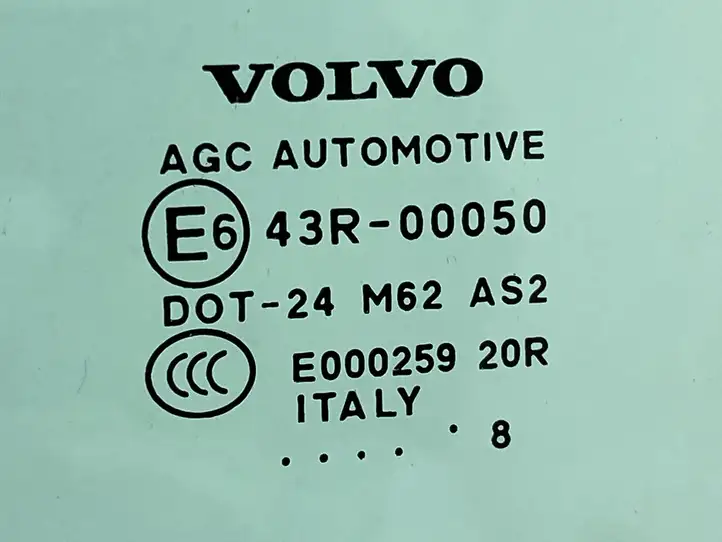 Volvo C30 (2007 - 2010) 43R00050 Стекло передней двери — фото 2