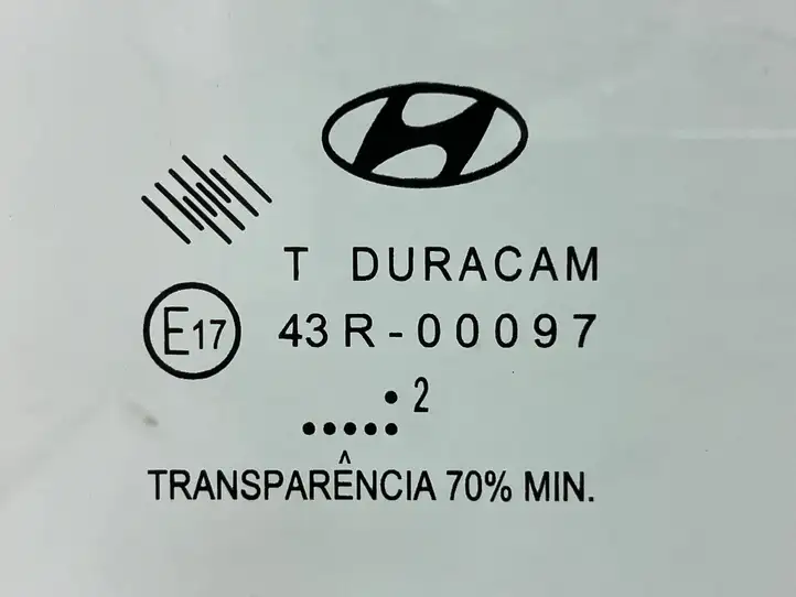Hyundai i20 (PB PBT) (2008 - 2012) 43R00097 Стекло задней двери — фото 3