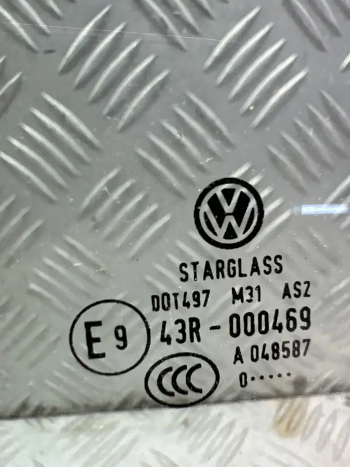 Volkswagen Golf VI (2009 - 2013) 43R000469 Стекло задней двери — фото 2
