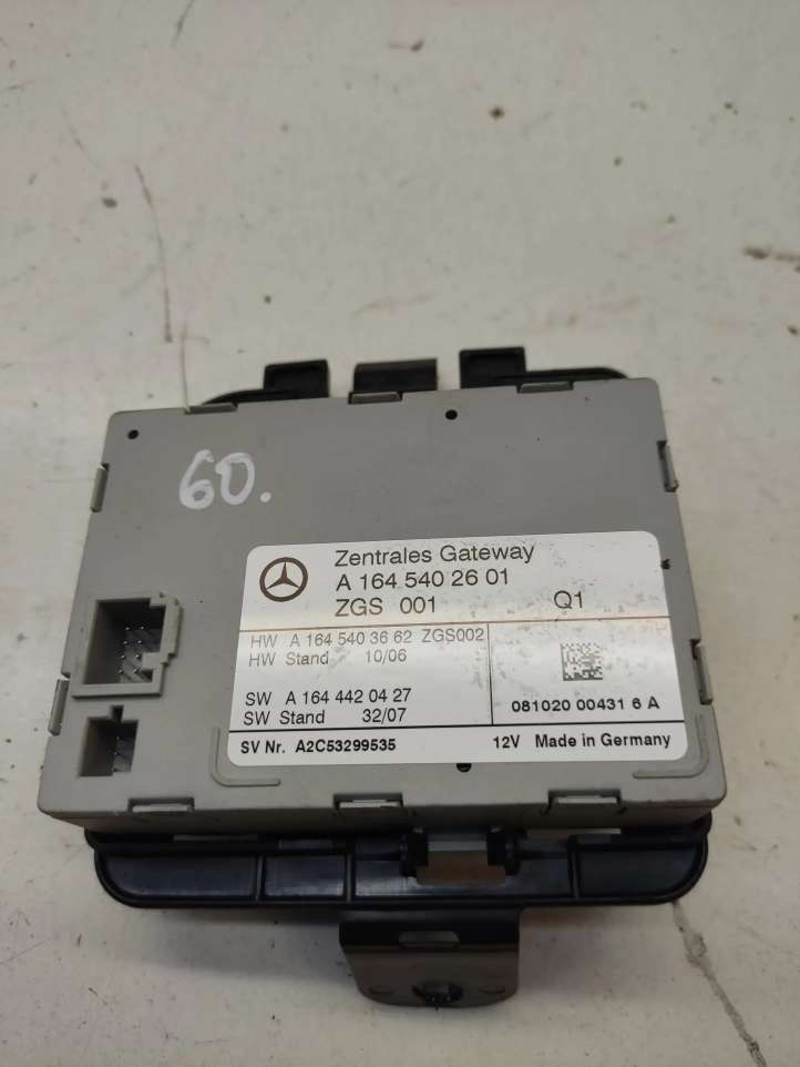 A1645402601 Mercedes-Benz ML W164 Gateway valdymo modulis