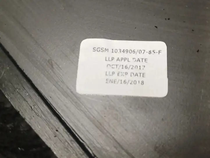 Tesla Model X (2015 - 2021) 43R-004553 Стекло задней двери — фото 3