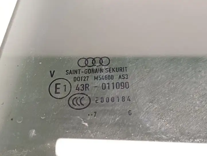 Audi A4 S4 B9 (2015 - 2019) 43R-011090 Стекло задней двери — фото 2