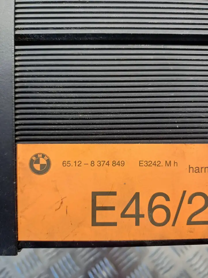 BMW 3 E46 (1998 - 2005) 8374849 Усилитель звука — фото 4