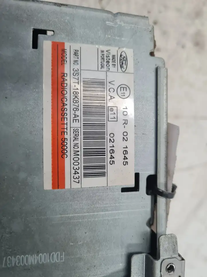 Ford Mondeo Mk III (2000 - 2007) 3S7T18K876AE Магнитола / мультимедийная система — фото 4