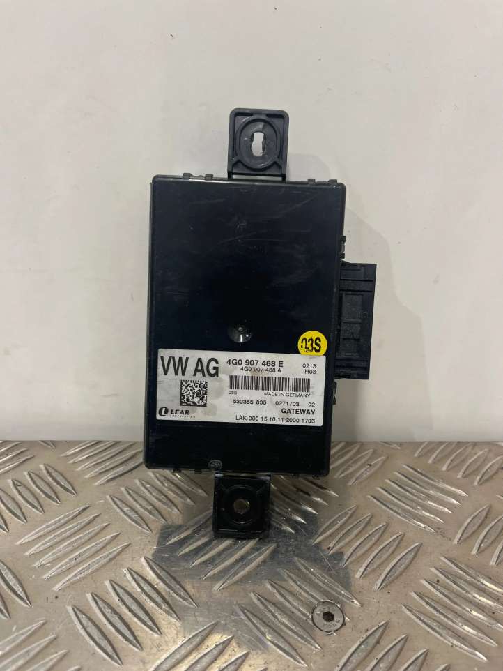 4G0907468E Audi A6 C7 Gateway valdymo modulis