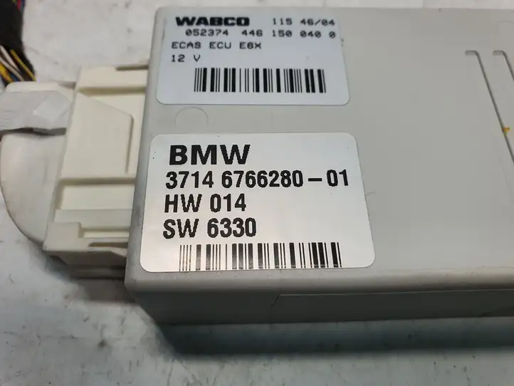 BMW 5 E60 E61 (2004 - 2010) 6766280 Блок управления пневмоподвеской — фото 4